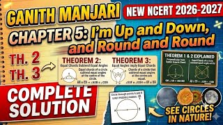 CLASS 9TH MATHS | CHAPTER 5 | THEOREM 2 & 3 | I'M UP AND DOWN, AND ROUND AND ROUND | GANITA MANJAR
