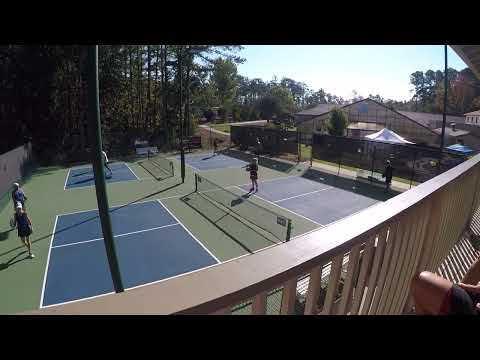 2024 Keowee Key Pickleball Classic Doubles Action Saturday Oct 5 2024