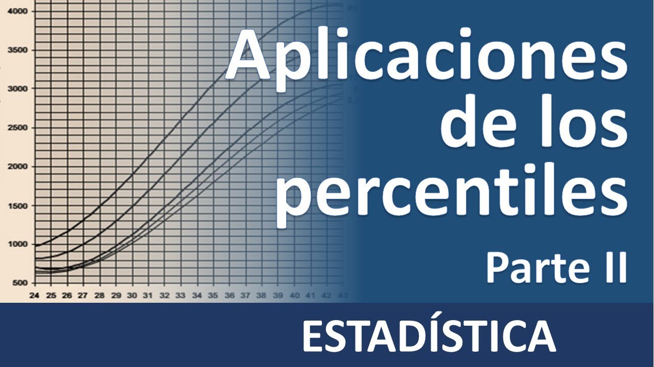 Aplicaciones de los Percentiles - Parte II - YouTube