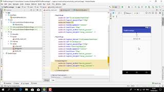 Matrix - Android Studio'da sadə Application yığılması part 1 screenshot 5