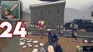 The Walking Zombie 2 - Springfield Gameplay Walkthrough Part 24 - Machine Gun Arnold (iOS, Android) screenshot 5