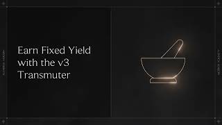 Alchemix v3 Tutorial - Earn Fixed Yield