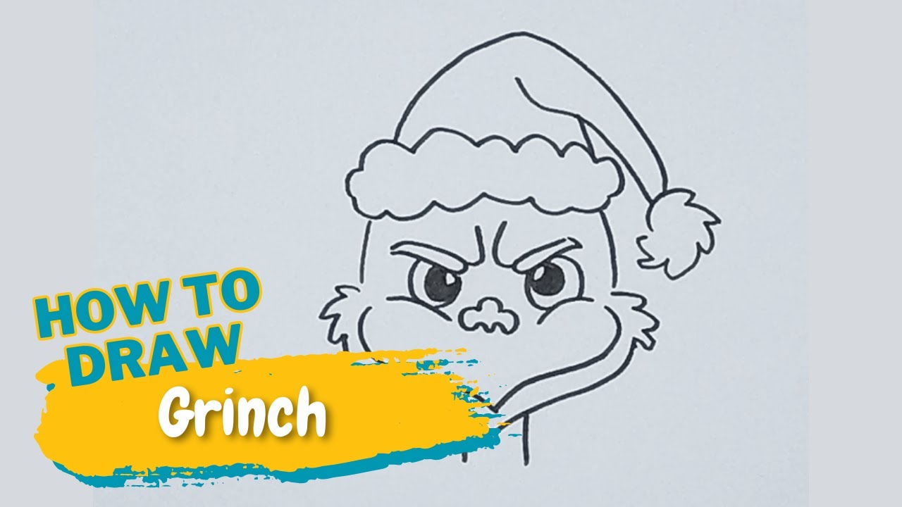 How to draw Grinch - YouTube