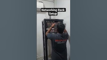 Network Rack Setup | IT Networking | Cable Management #itnetworking #itprojects #cablemanagement