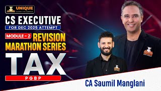 PGBP ONE SHOT REVISION  WITH QUESTION SOLVING Tax  | Jun 26 & Dec 26 - CA SAumil Manglani