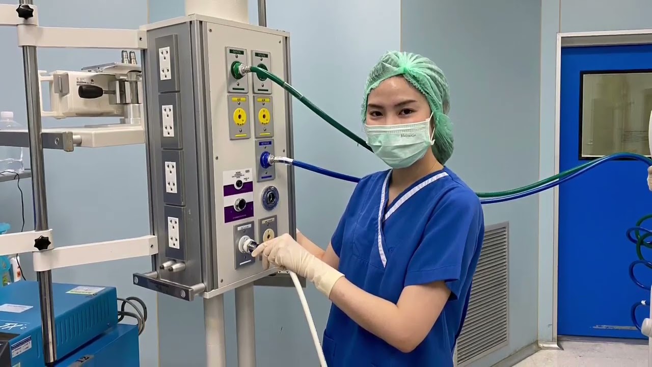 การตรวจสอบเครื่องดมยาสลบ - Anesthesia Machine PMK