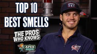 What Are The TOP 10 BEST SMELLS 🤔 Cole Sillinger and Sean Kuraly Take A Guess! | Pros Who Knows
