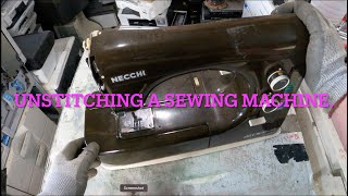 Sewing Machine Scrap out!!