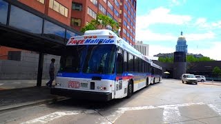 RTD (Denver, CO): 2001 Transteq EcoMark (CNG/Hybrid) #1627... THE FASTEST YOU'LL EVER HEAR ONE!