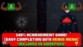 Signalis - 100% Achievement Guide! (EASY Completion with Debug Menu) *PC Game Pass Only*