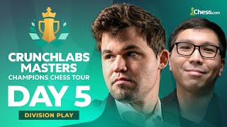 Magnus Fights For Survival vs. Wesley In Losers QF! Can He Win On Demand? CrunchLabs Masters Day 5