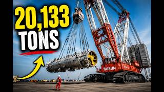 5 Most Powerful Cranes Ever Built — Machines That Lift 20,000 Tons