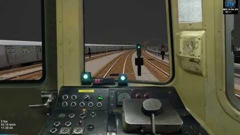 OpenBVE: R46 (F) via Culver Express-Church Av to Jay St-Metro Tech