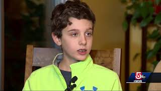 12-year-old boy saves grandfather, avoids accident