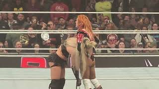 LIVE: End Of Women's Battle Royal - Liv Morgan Vs Becky Lynch #wweraw #wrestling #womenswrestling