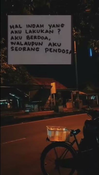 Seorang pendosa story wa 30 detik