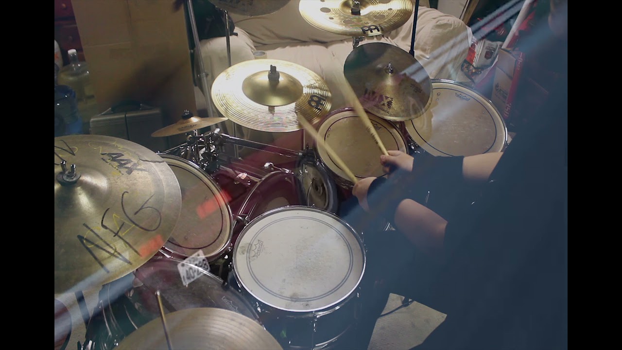 Initial D 4th stage Second Opening(Noizy Tribe by M O V E) --Drum cover--