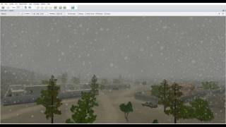 Environmental controls in ANVEL simulation software