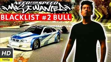 Need for Speed Most Wanted Blacklist 2 BULL Gameplay Walkthrough  No Commentary 1080p HD #NFSMW #NFS
