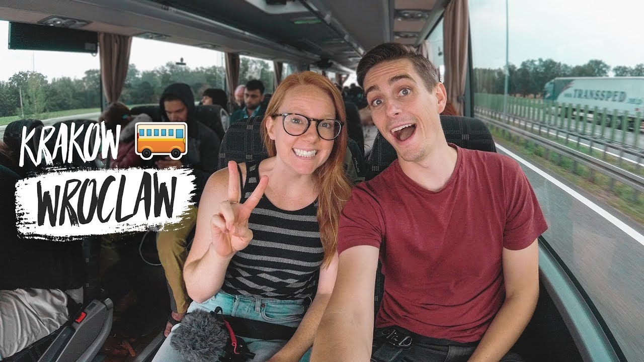 Poland Bus Ride from KRAKOW to WROCŁAW! + City Walking Tour 😍