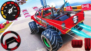 Monster Truck Mega Ramp Impossible Driver - Car Extrime stunts GT Racing - Android GamePlay #4 screenshot 5