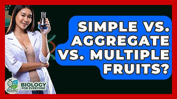 Simple Vs. Aggregate Vs. Multiple Fruits? - Biology For Everyone