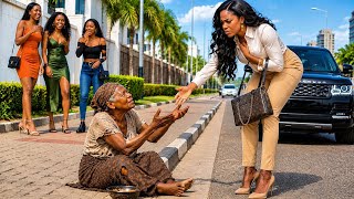 billionaire's Mother pretended to be Poor BEGGER to test fiancée's son but this happene (full movie)