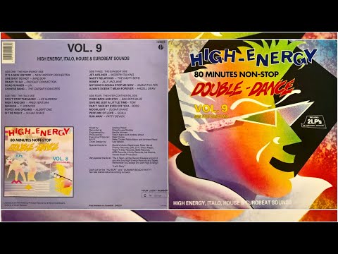 HIGH-ENERGY DOUBLE DANCE Volume 9 2LP Various Artists still