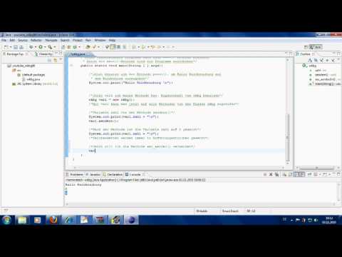 Waldkraiburg Java Tutorial Part 3/3