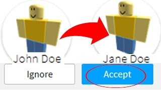 I JUST ADDED JOHN DOE and JANE DOE Accounts in ROBLOX 