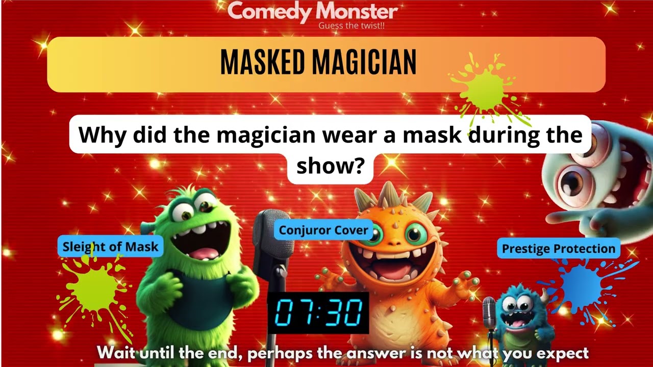 Comedy Monster Large #1: Guess The Twist! 