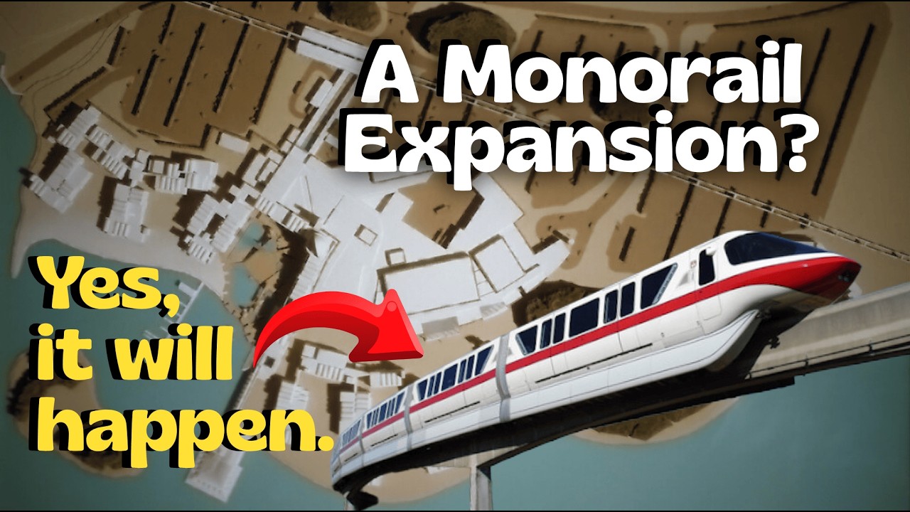 Why Disney Hasn't Expanded the Monorail | Civil Engineering at Disney