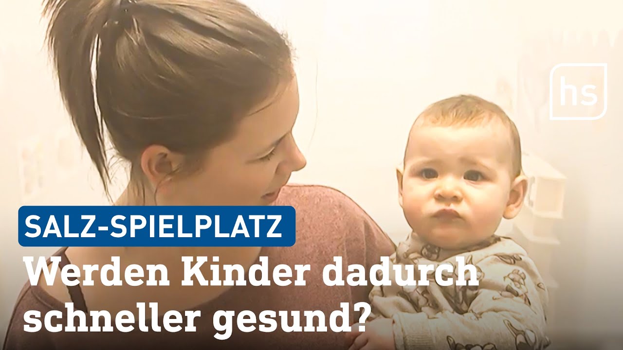 Weniger Rotznase dank Salzluft? Kinderinhalatorium in Wiesbaden eröffnet | hessenschau