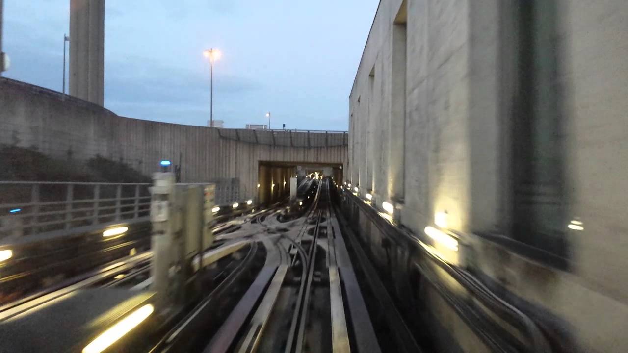 Cdgval trajet avc freinage d'urgence