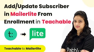 How to Add Or Update Subscriber in Mailerlite From New Enrollment in Teachable