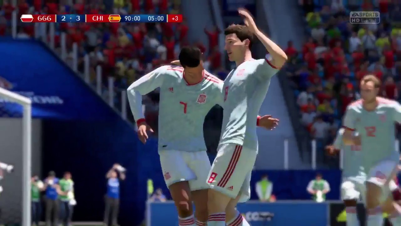 MOST RANDOM GOAL IN FIFA 18 | FIFA 18: WORLD CUP 2018 - YouTube
