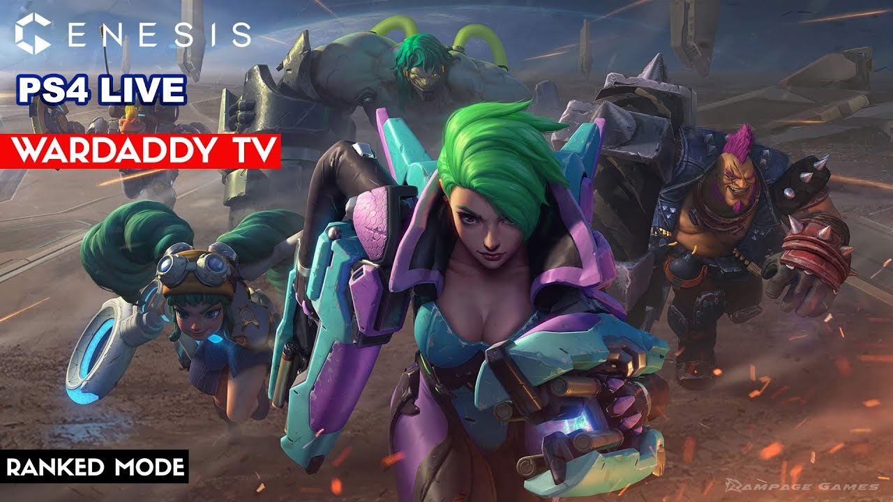 GENESIS Ranked Mode (PS4 MOBA) | ASIA Server (LIVE) 