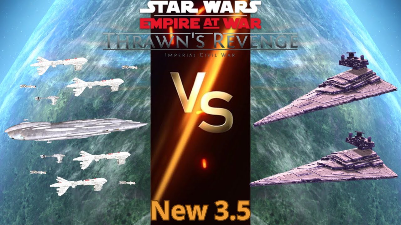 Can 2 Imperial Star Destroyer 1s Beat Rebel Fleet in Thrawn's Revenge?