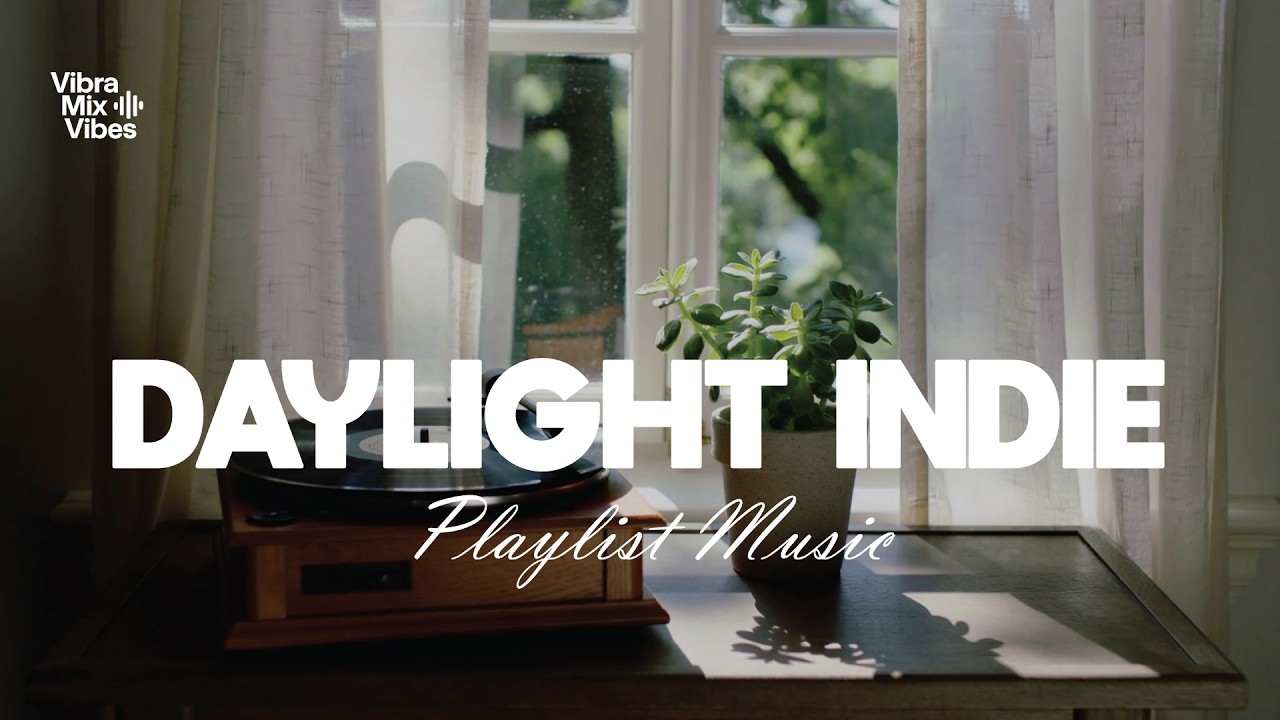 Lofi Indie Daylight Drift |☁️ Window Vinyl Sessions | Calm Cloudy Afternoon Focus Mix