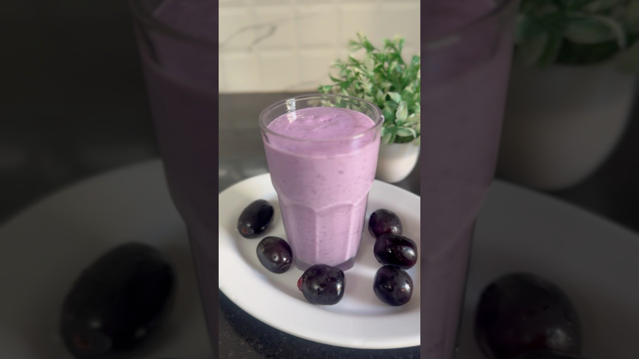 Jamun lassi || Lassi recipe #shorts #jamun #lassi #lassirecipe #viral