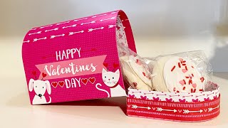Dollar Tree Valentines Day Gift/Treat Box || Valentines Day 2020 @AtHomeWithZaneR