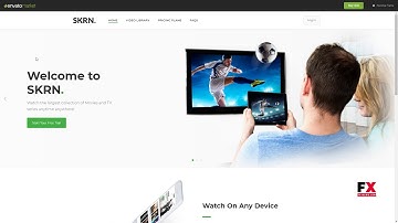 SKRN - Media Streaming App WordPress Theme      Wilfred Solomon