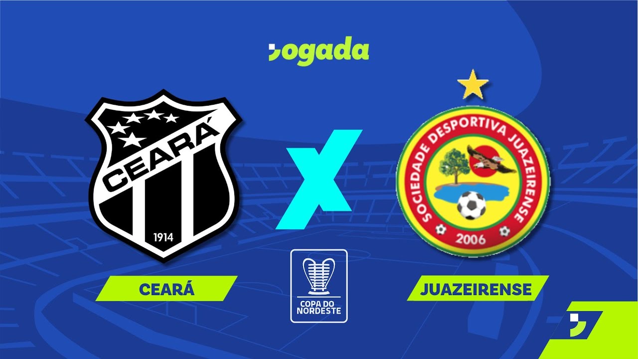 CEARÁ X JUAZEIRENSE, AO VIVO, COPA DO NORDESTE - YouTube