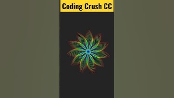 Beautiful Flower 🌺 Animation Using Python Turtle Graphics #python_shorts #python #python_turtle