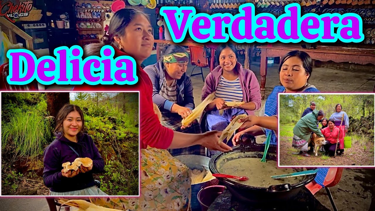 ASI ES COMO PREPARARON LOS NACATAMALES DE HONGOS QUE FUIMOS A BUSCAR EN EL CERRO,así lo disfrutamos😋