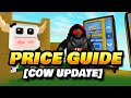 Roblox Islands Price Guide (Cow Update)