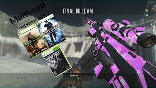 Multi-Cod Trickshot Race against my team leader