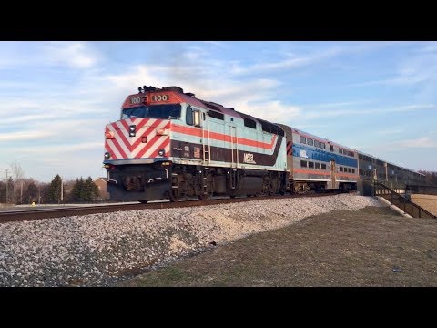 Short Railfanning on the CN with Metra 100!!