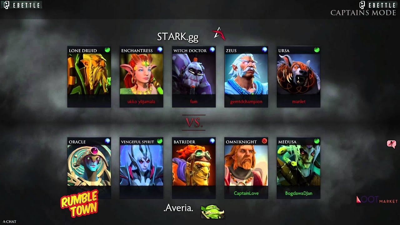 Stark vs Averia | Game 1 | Rumble Town #1