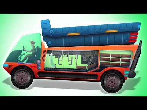 lori bata | kartun trak | penggunaan kenderaan | Brick Truck | Formation And Uses | Cartoon Truck